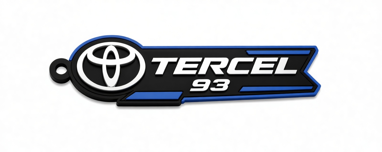 Toyota Tercel 93 Keychain free 3D printable STL