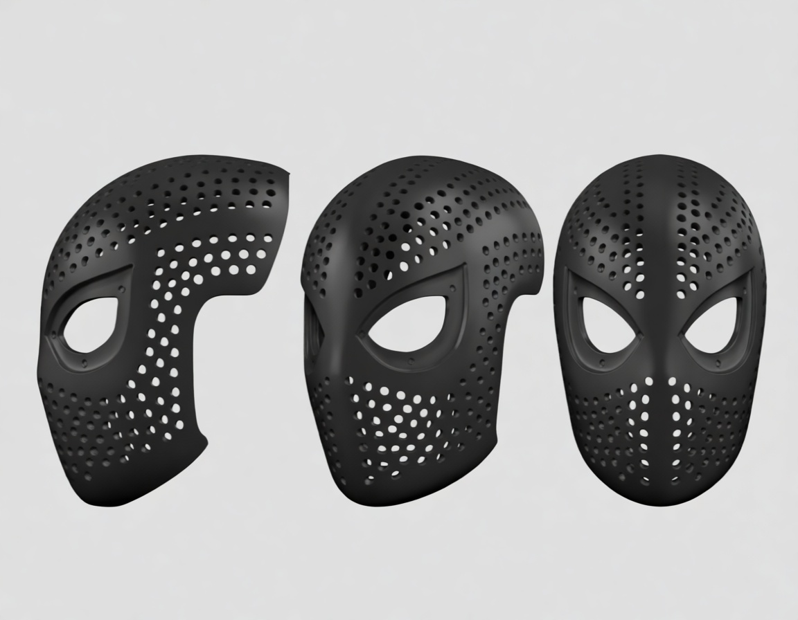 Spider-Man Mask free 3D printable STL