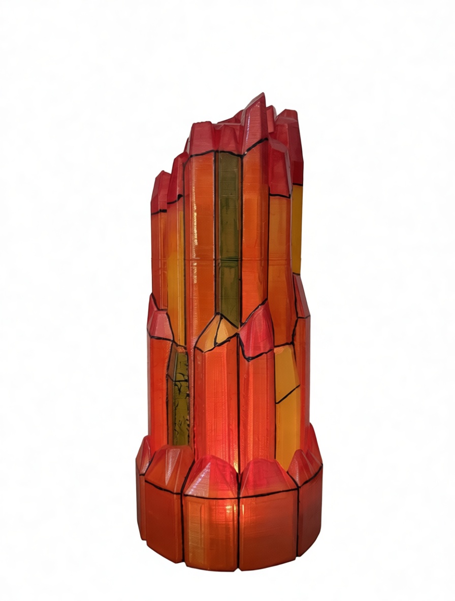 Crystal Cluster Sculpture free 3D printable STL