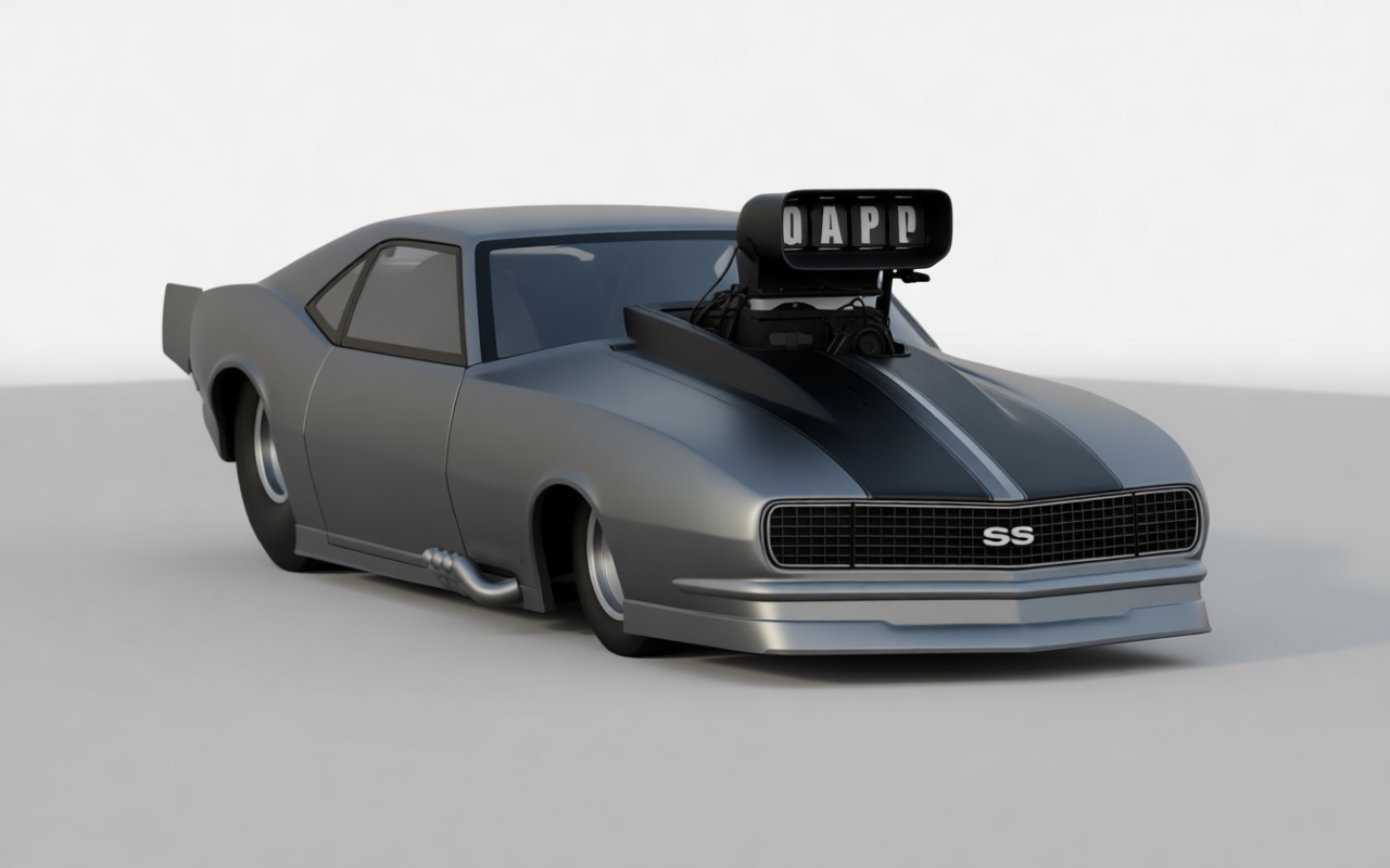 1967 Chevrolet Camaro SS Model free 3D printable STL