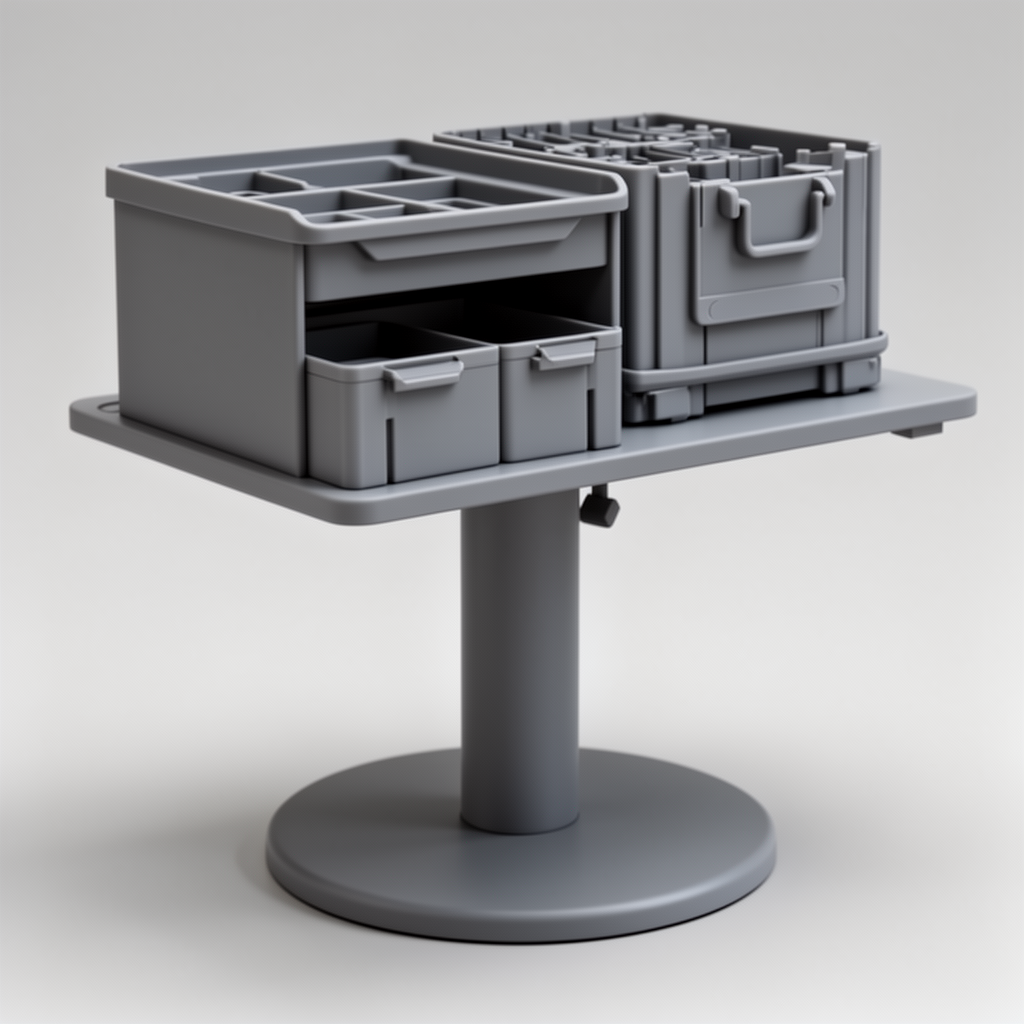 Desktop Organizer Model free 3D printable STL