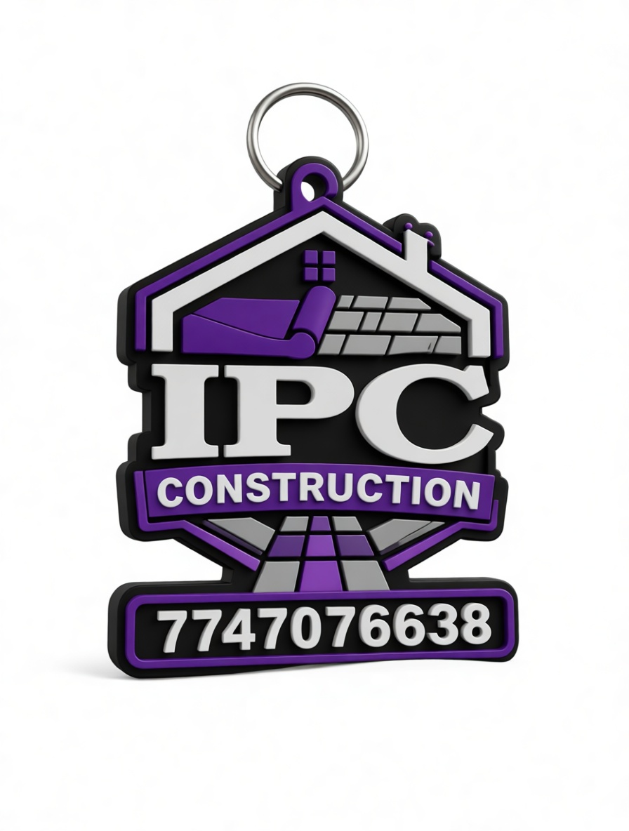 IPC Construction Keychain free 3D printable STL