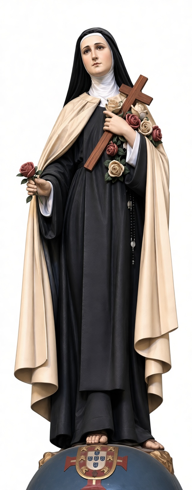 Saint Teresa of Ávila Statue free 3D printable STL