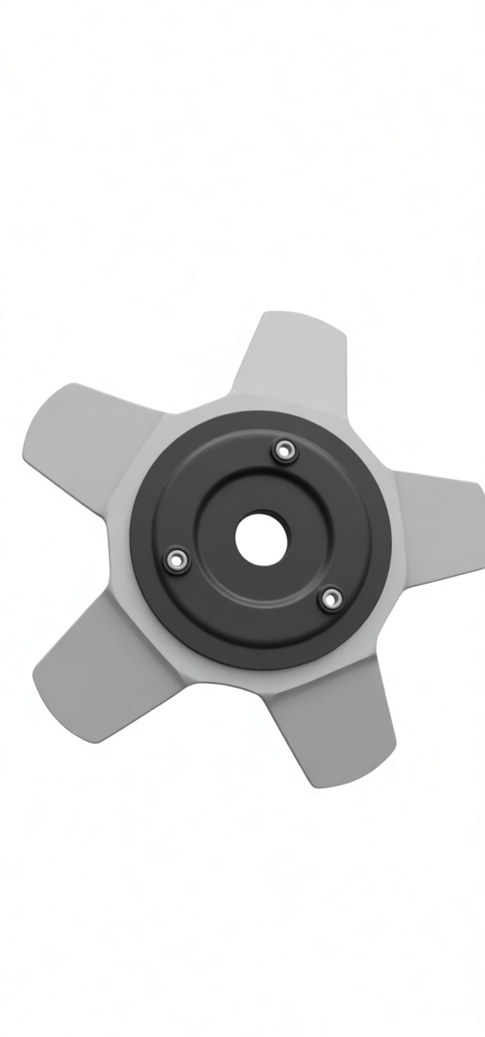 Industrial Fan Blade Model free 3D printable STL