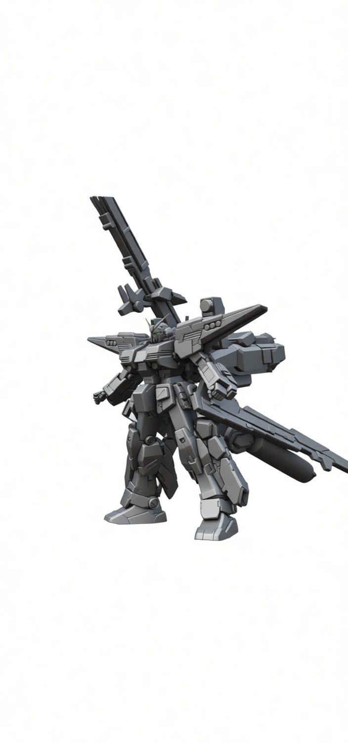 Strike Gundam Model free 3D printable STL