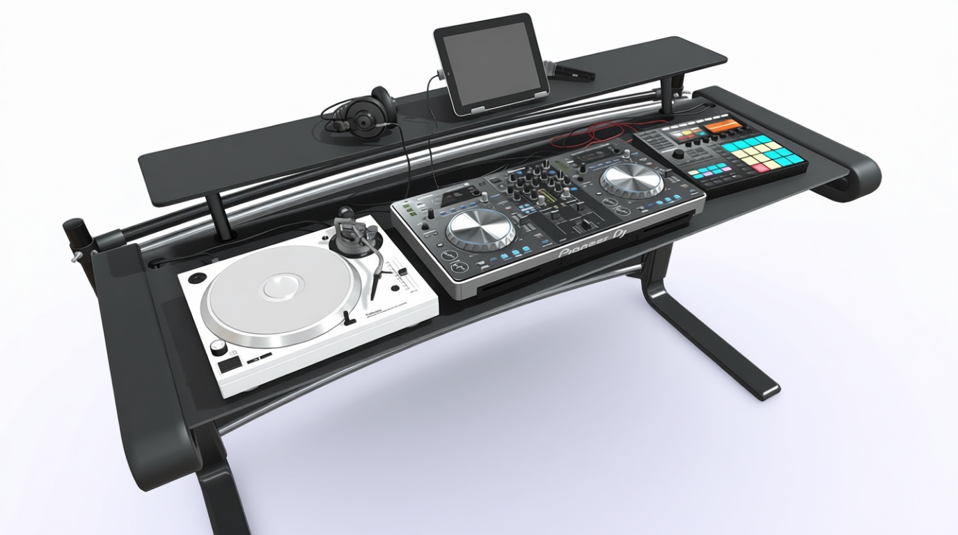 DJ Console Stand free 3D printable STL