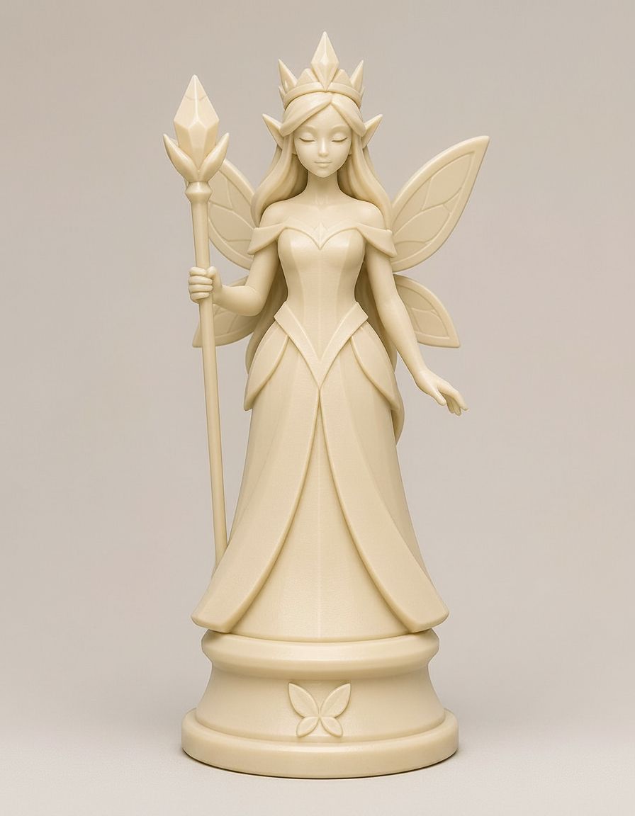 Fairy Queen Figurine free 3D printable STL