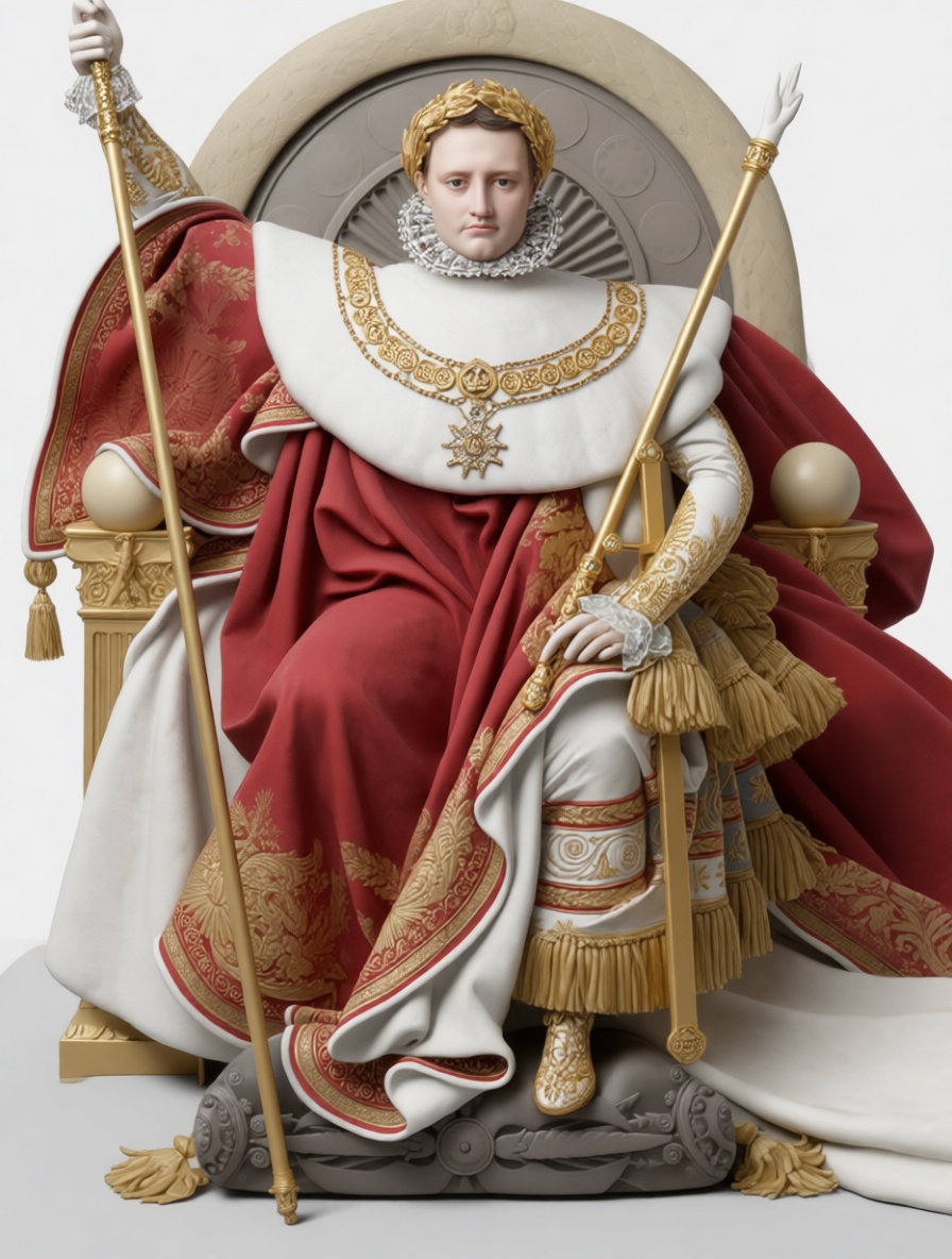 Napoleon I Statue free 3D printable STL