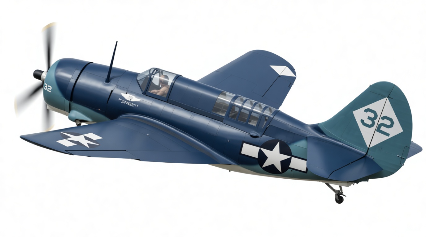 Vought F4U Corsair Model free 3D printable STL