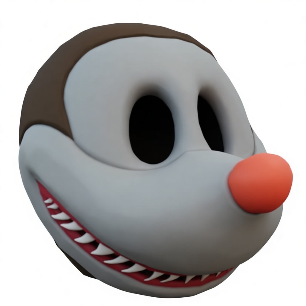Mickey Mouse Head Figurine free 3D printable STL