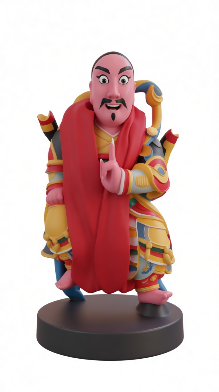 Zhong Kui Figurine free 3D printable STL