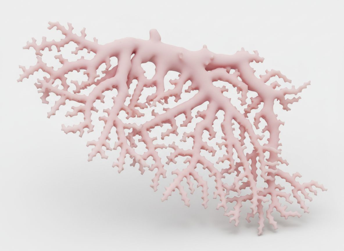 Coral Structure Model free 3D printable STL