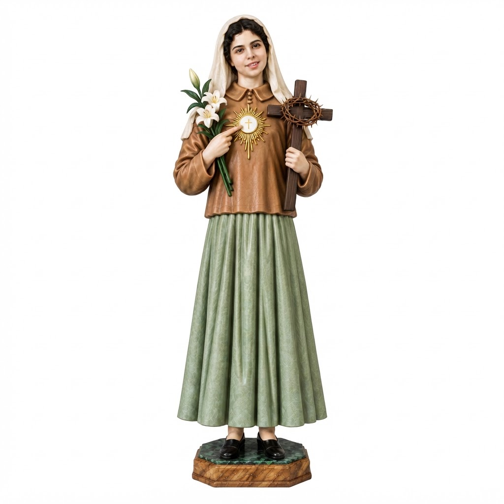 Saint Thérèse Figurine free 3D printable STL