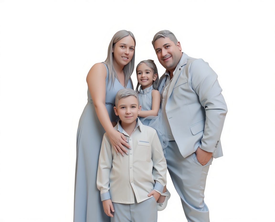Family Group Figurine free 3D printable STL