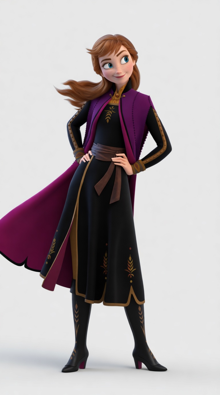 Anna Frozen Figurine free 3D printable STL