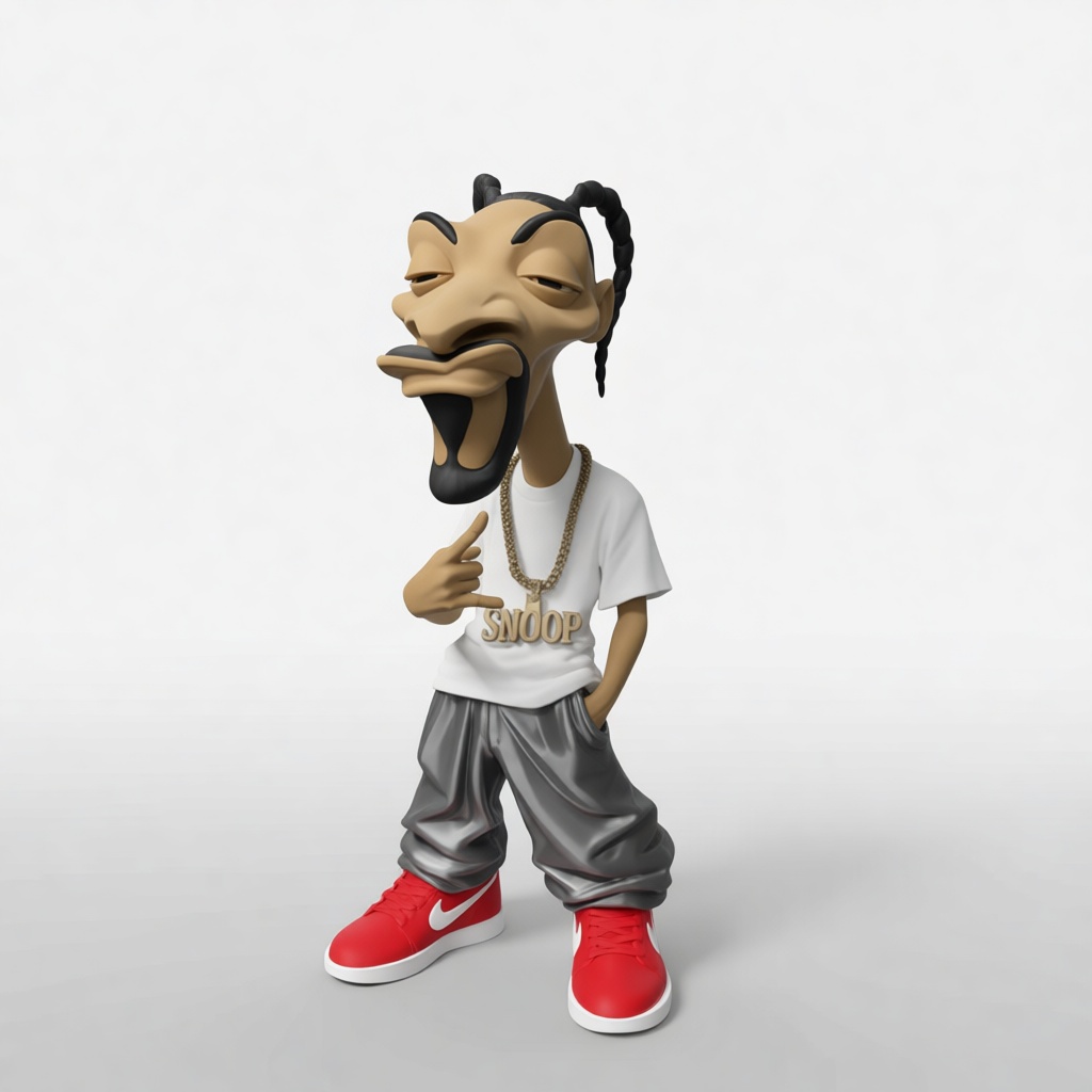 Snoop Dogg Figurine free 3D printable STL