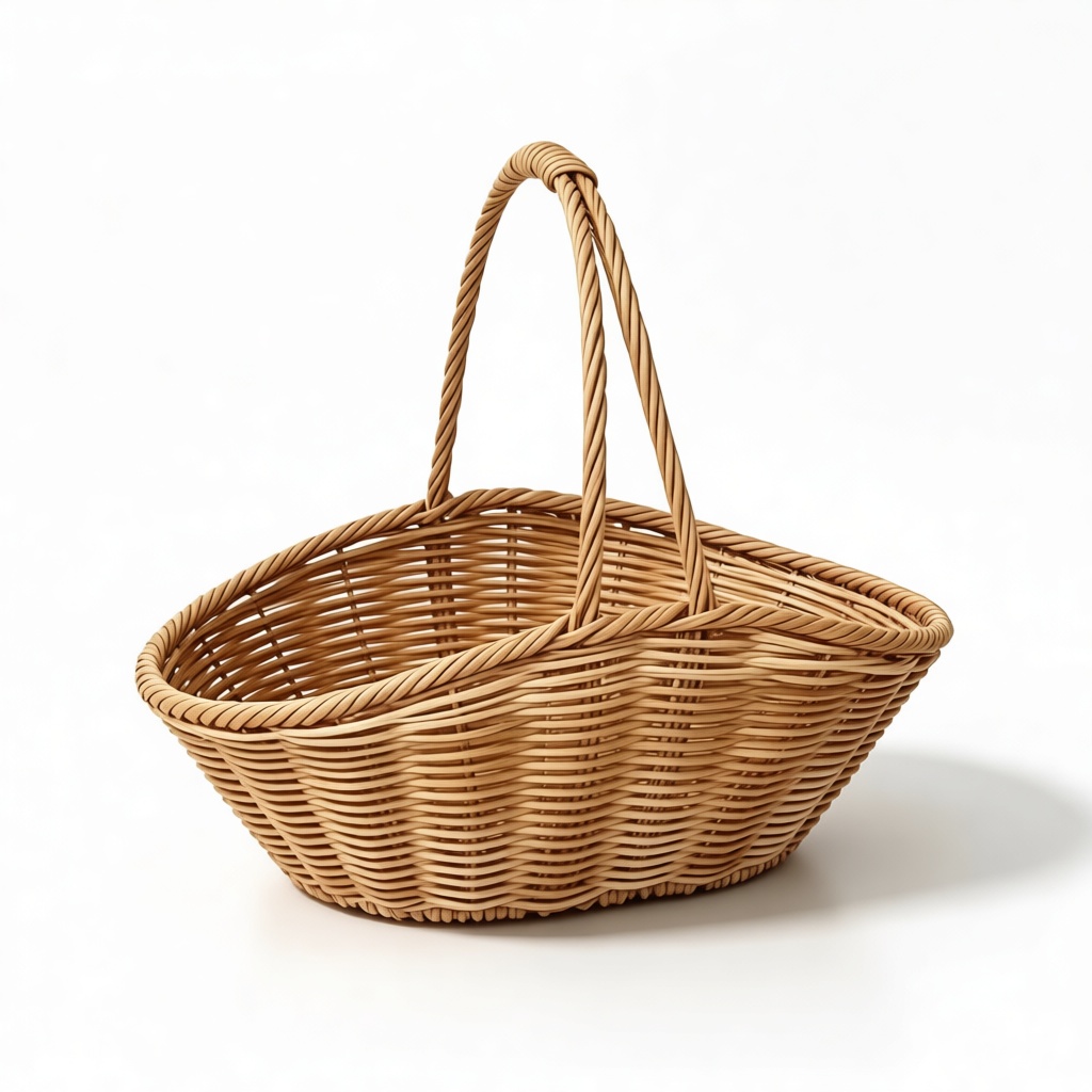 Wicker Basket Model free 3D printable STL