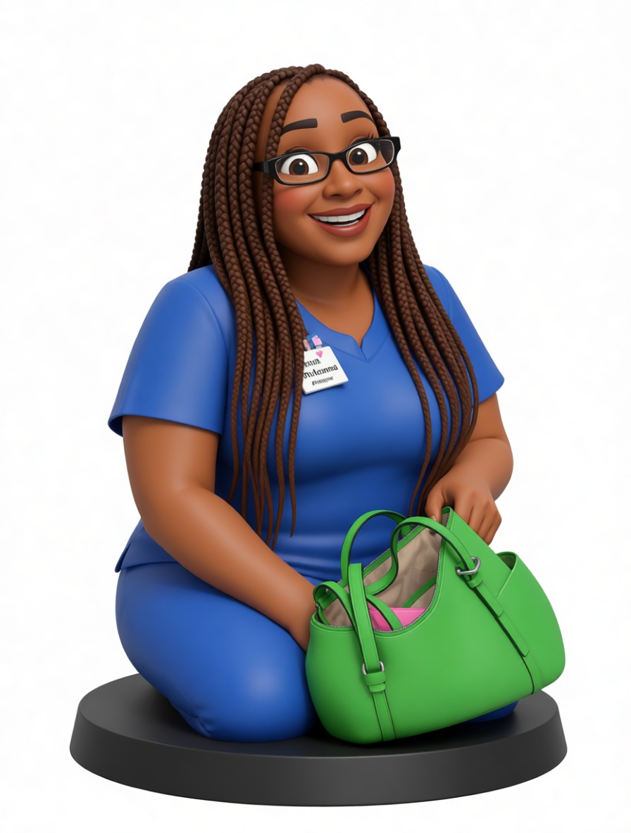Nurse Mulanna Figurine free 3D printable STL
