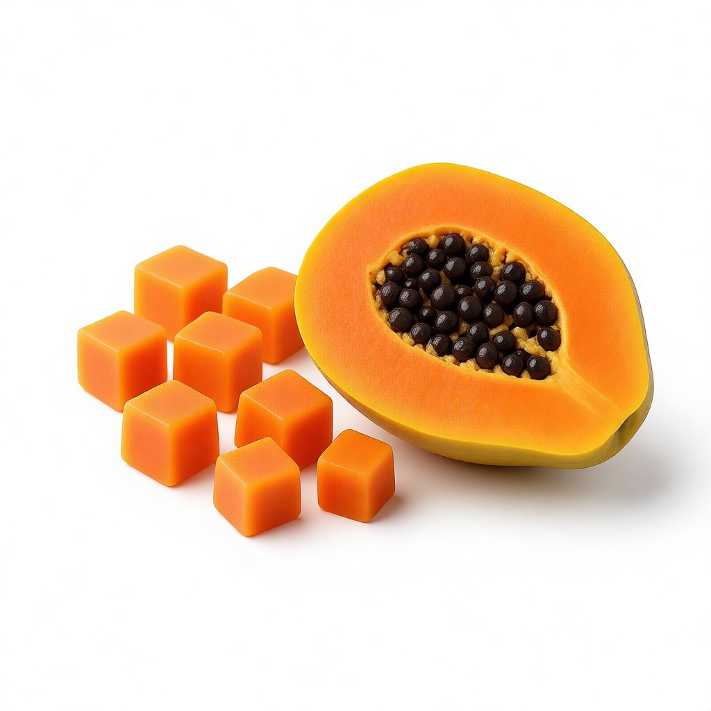 Papaya Fruit Model free 3D printable STL