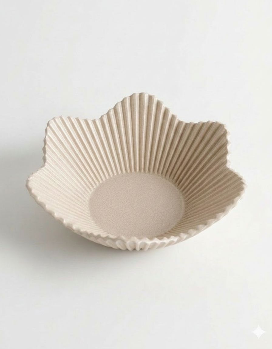 Fluted Decorative Bowl free 3D printable STL