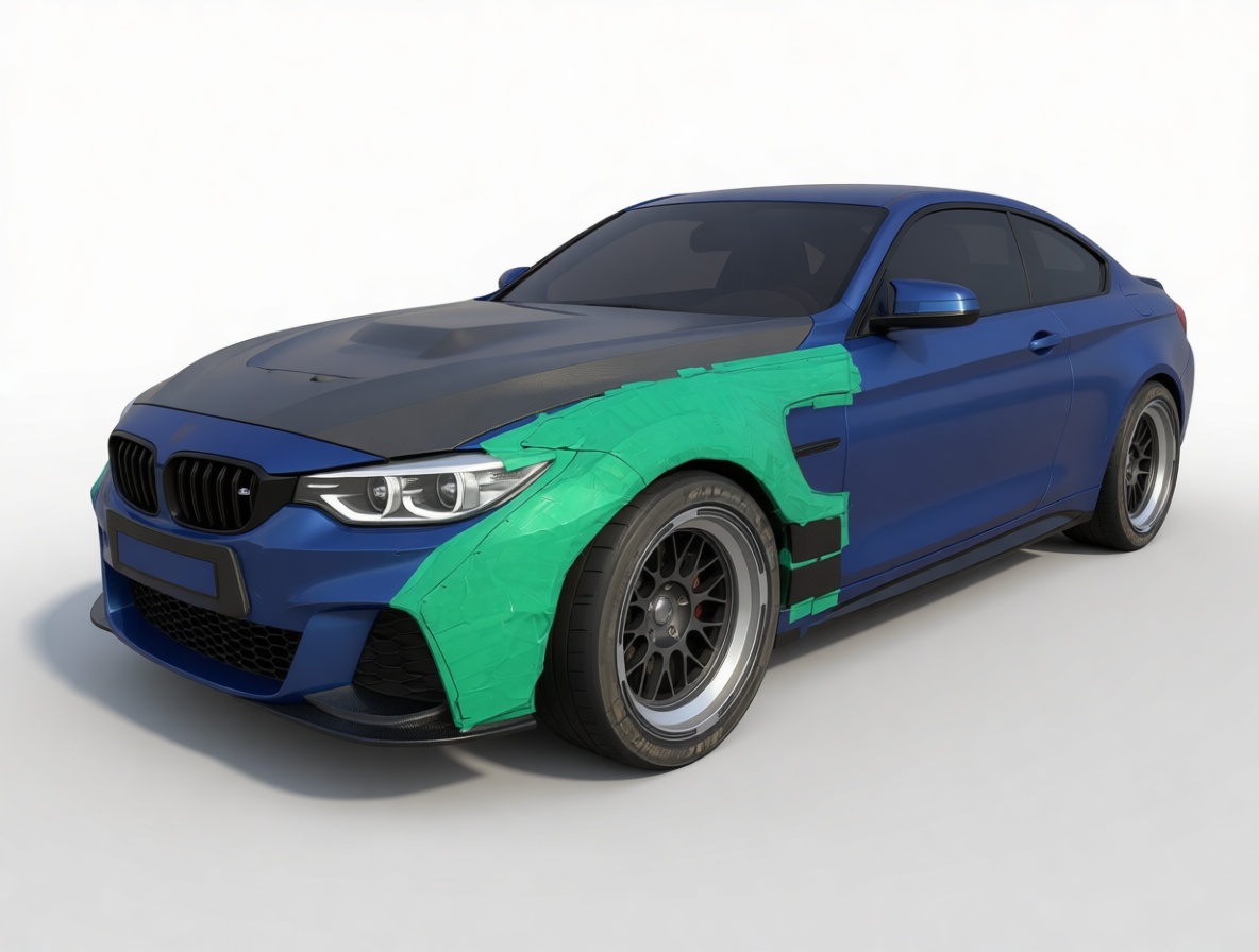 BMW M4 Coupe Model free 3D printable STL