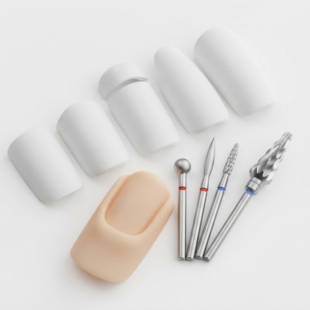 Nail Drill Bit Set free 3D printable STL