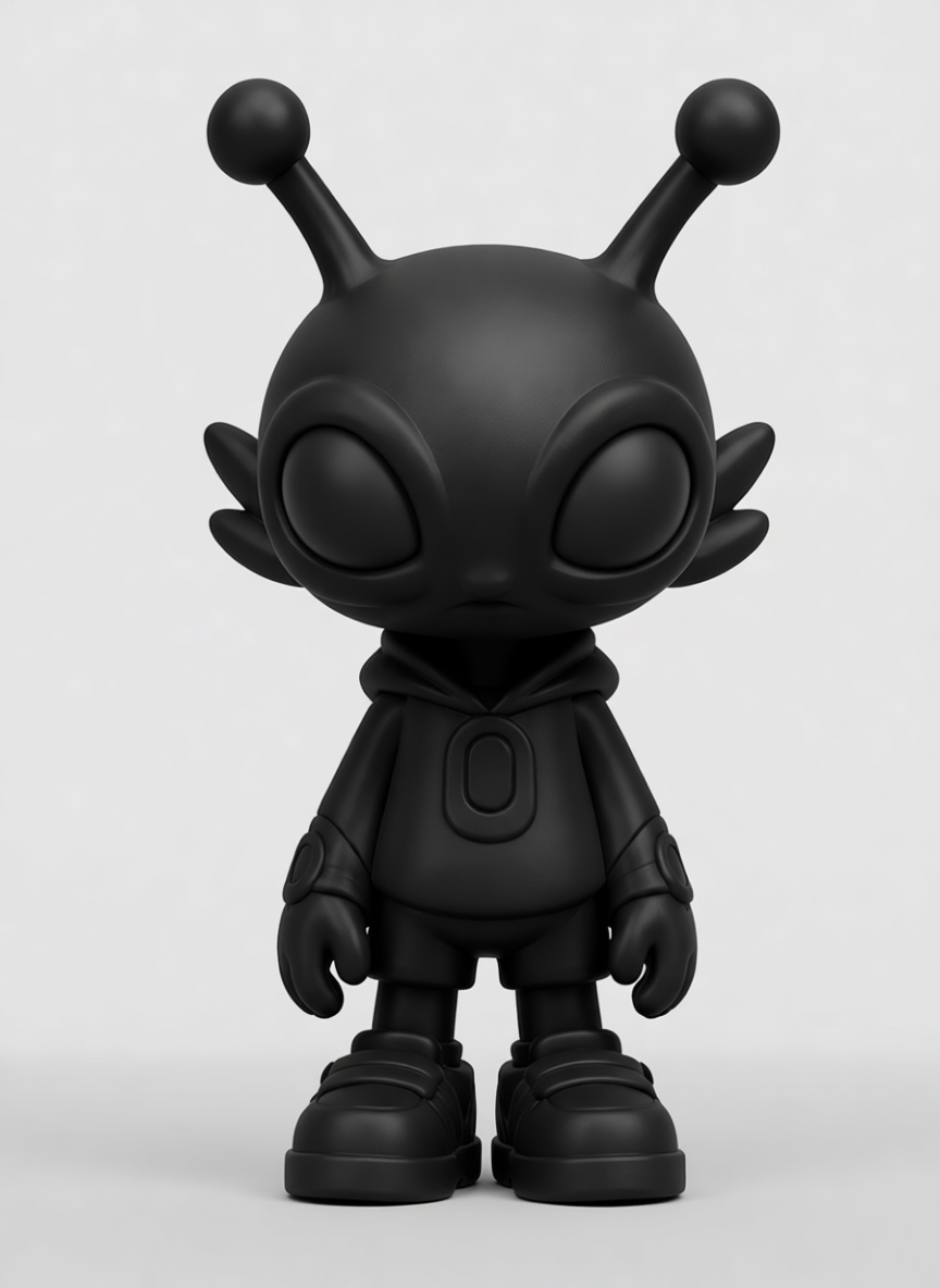 Alien Cartoon Figurine free 3D printable STL