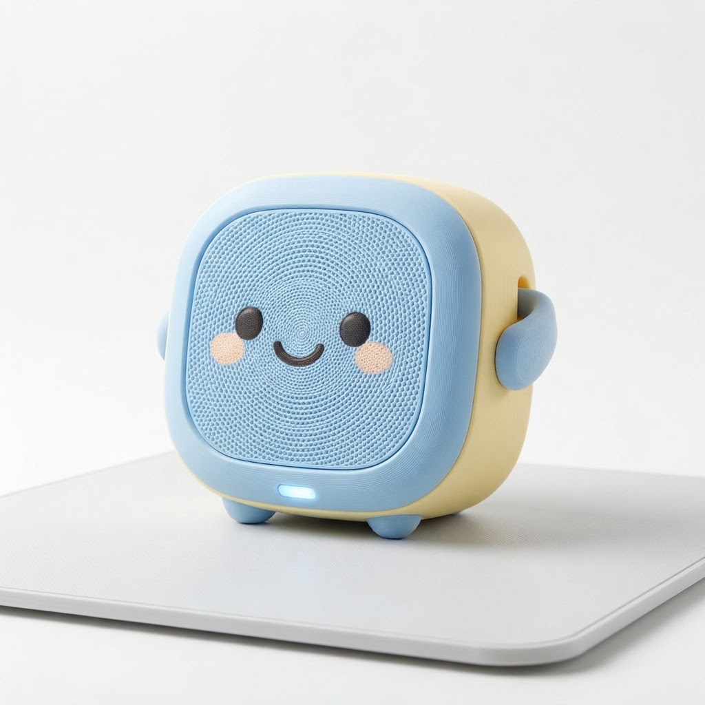 Cute Bluetooth Speaker Model free 3D printable STL