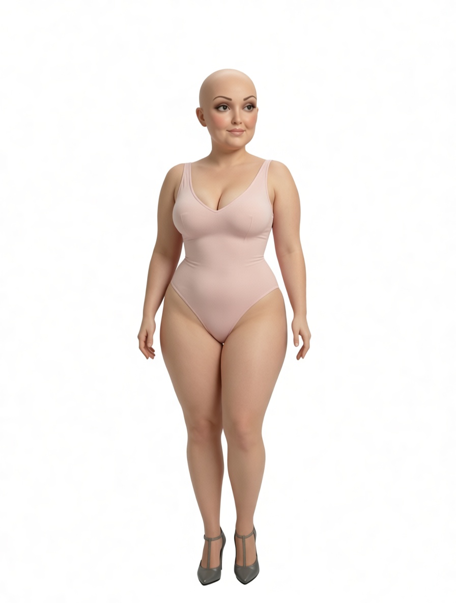 Bald Woman Figurine free 3D printable STL
