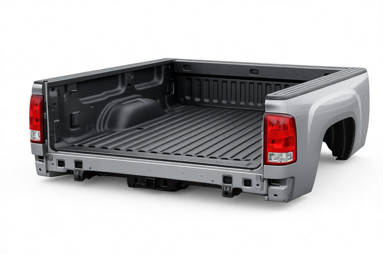 Pickup Truck Bed Model free 3D printable STL