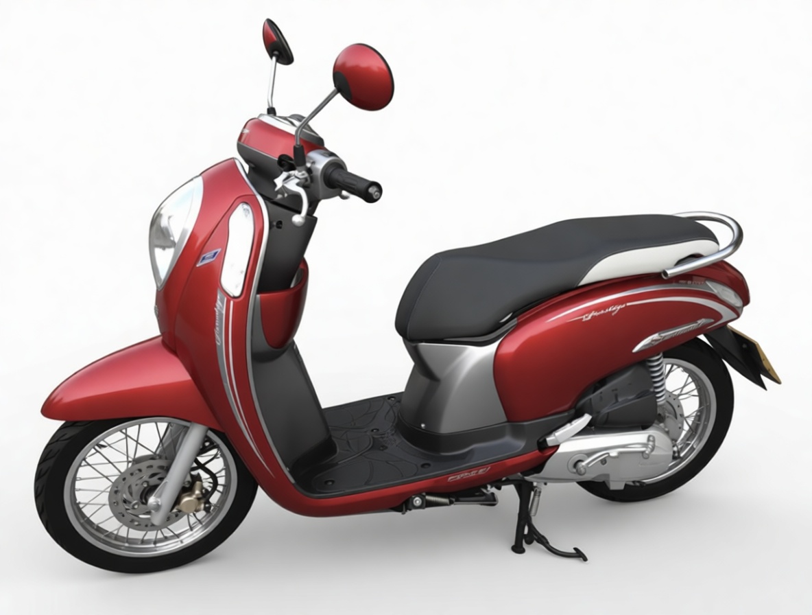 Honda Scoopy Scooter free 3D printable STL