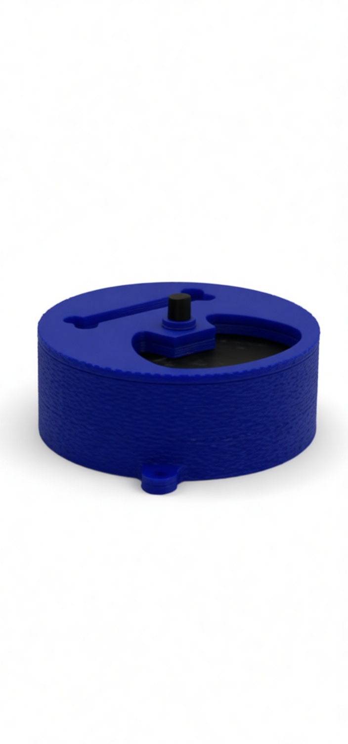 Blue Rotary Tool Case free 3D printable STL