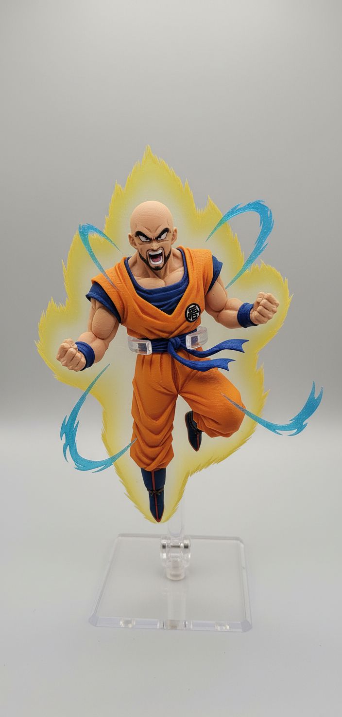 Tien Shinhan Figurine free 3D printable STL