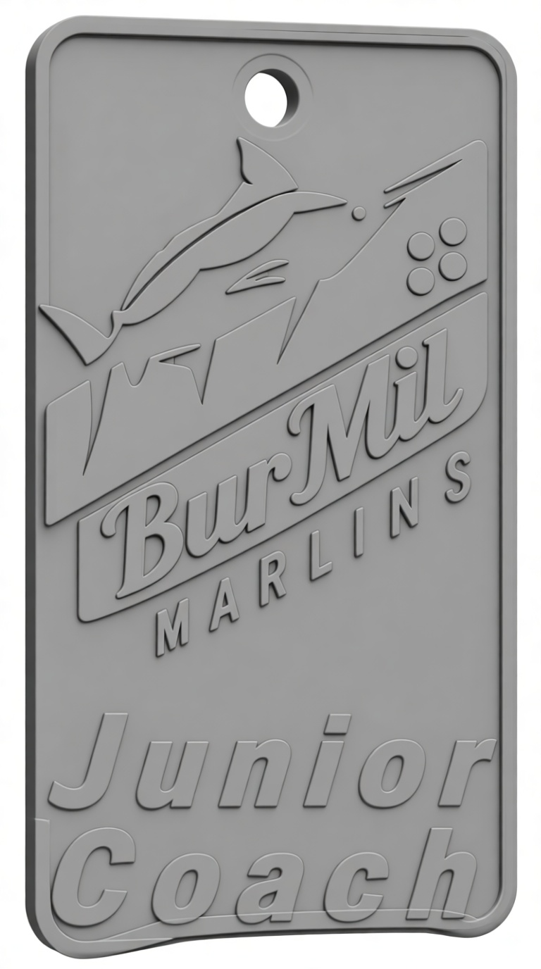 BurMil Marlins Tag free 3D printable STL