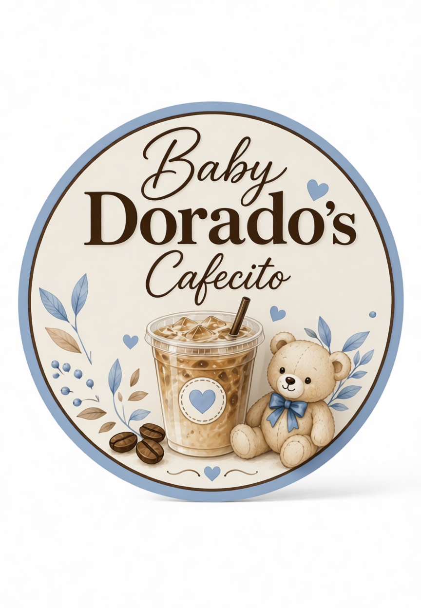 Baby Dorado's Cafecito Logo free 3D printable STL
