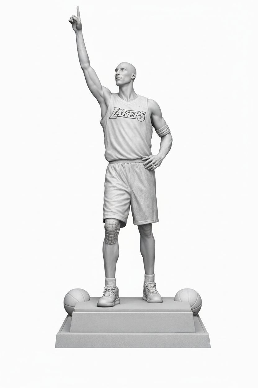 Kobe Bryant Statue free 3D printable STL