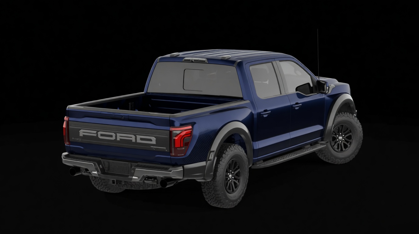 Ford F-150 Raptor Truck free 3D printable STL