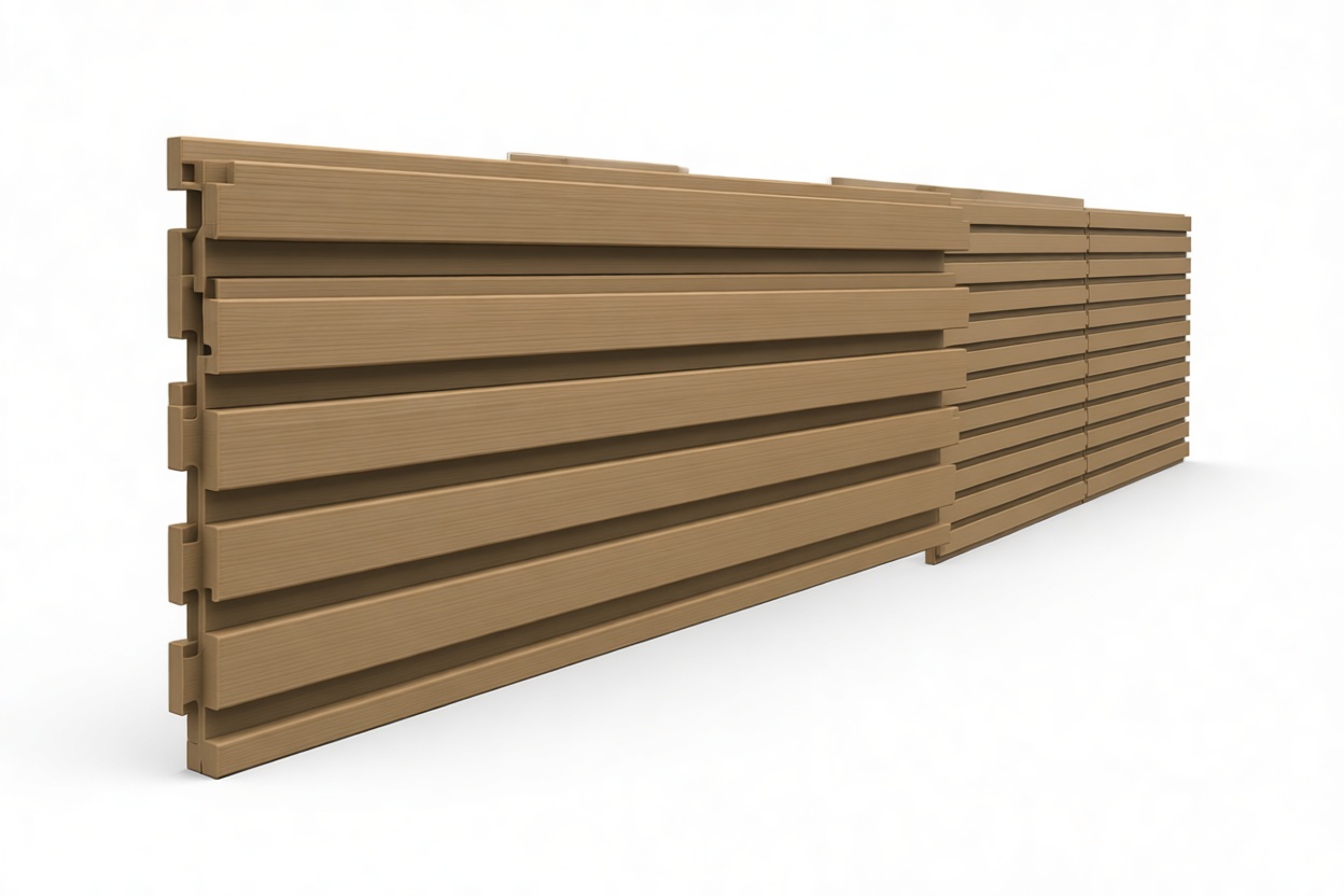 Wooden Fence Panel Model free 3D printable STL
