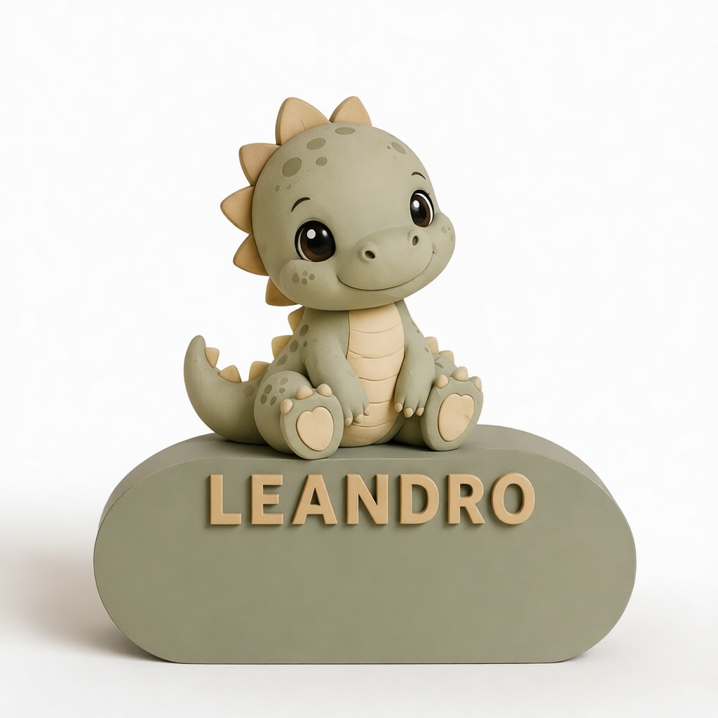 Cute Dinosaur Figurine free 3D printable STL