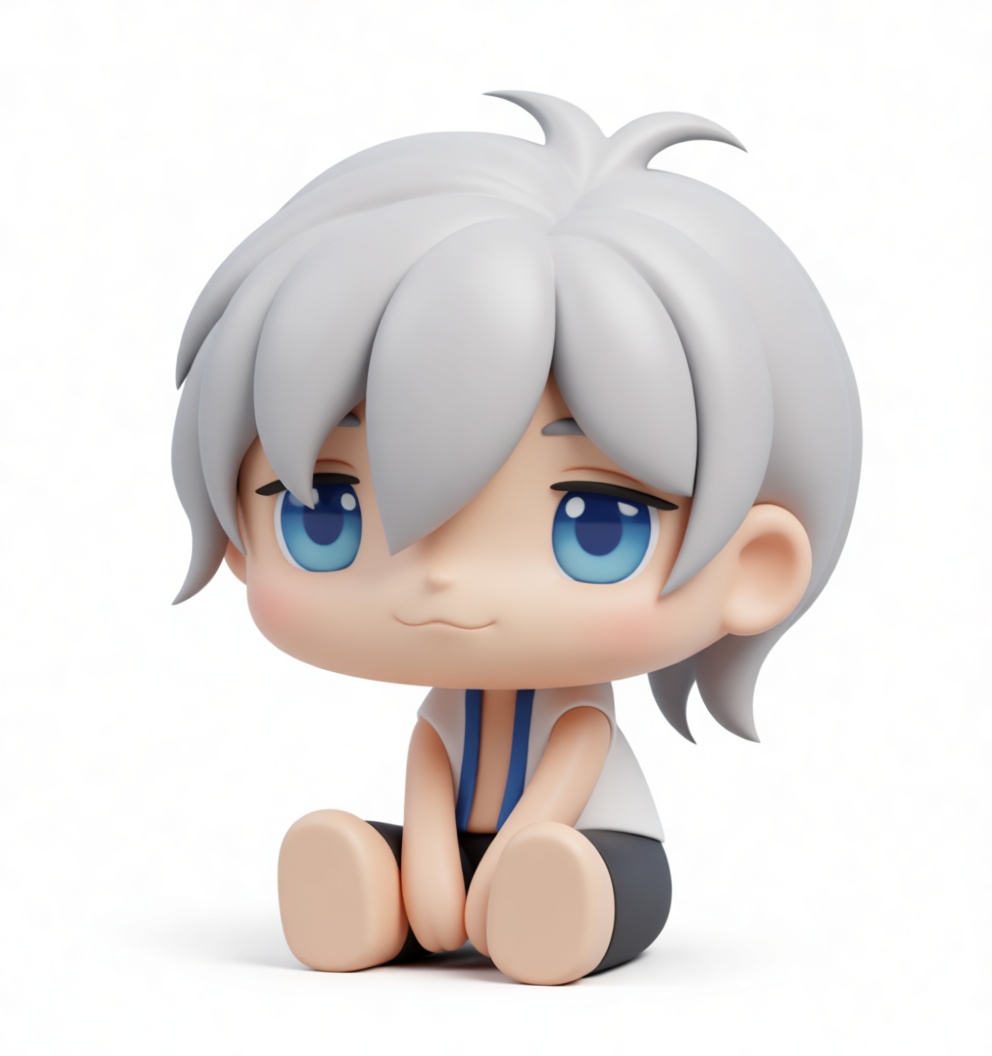 Kaworu Nagisa Figurine free 3D printable STL