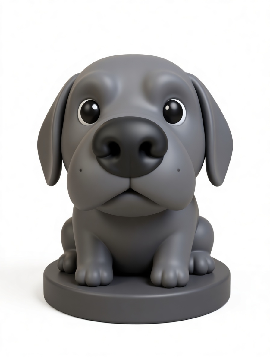 Labrador Retriever Figurine free 3D printable STL