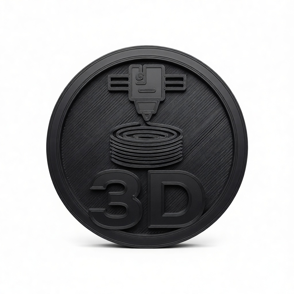 3D Printing Logo Medallion free 3D printable STL