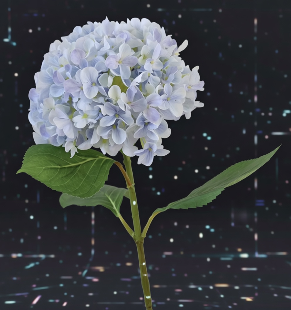 Hydrangea Flower Figurine free 3D printable STL
