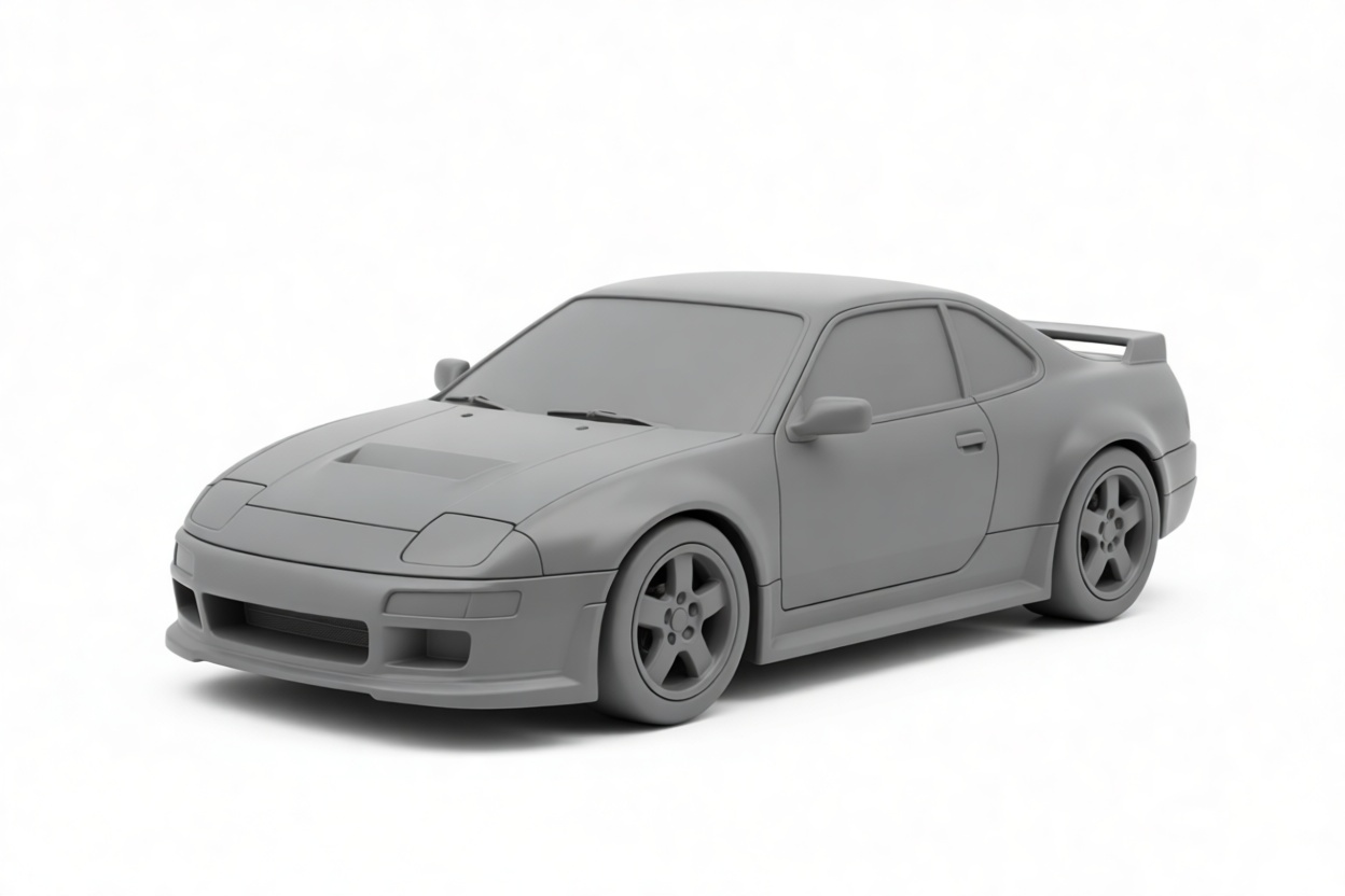 Toyota Supra MK3 Model free 3D printable STL
