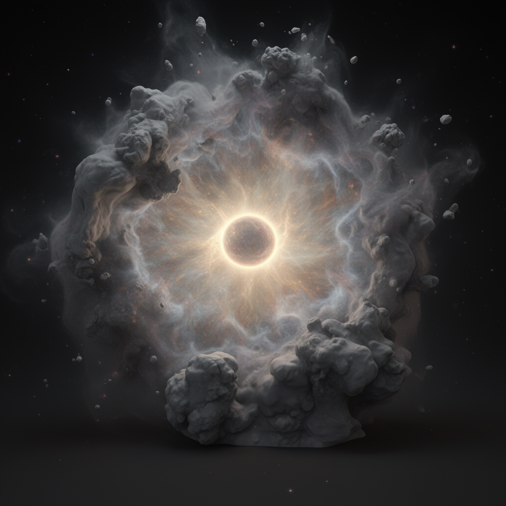 Protostar Nebula Sculpture free 3D printable STL