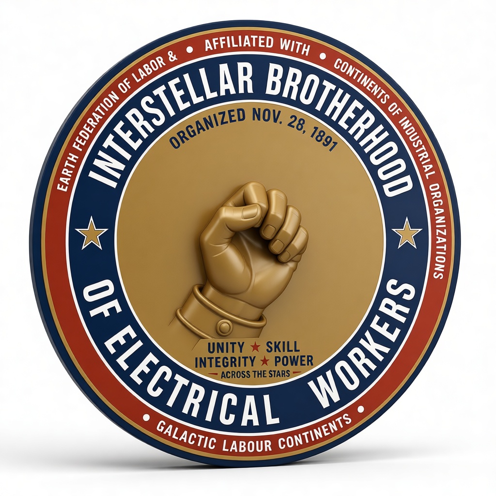 Interstellar Brotherhood Emblem - Free 3D Printable STL File