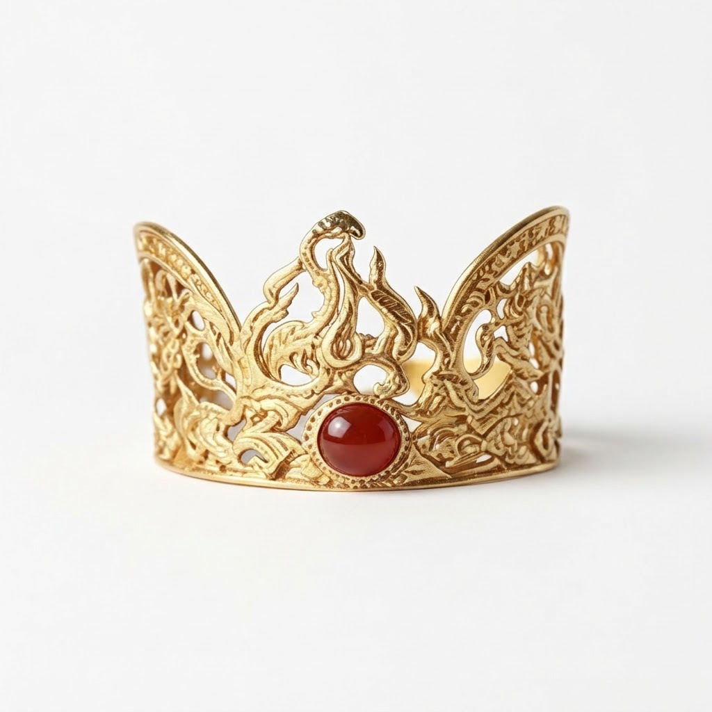 Golden Dragon Crown free 3D printable STL