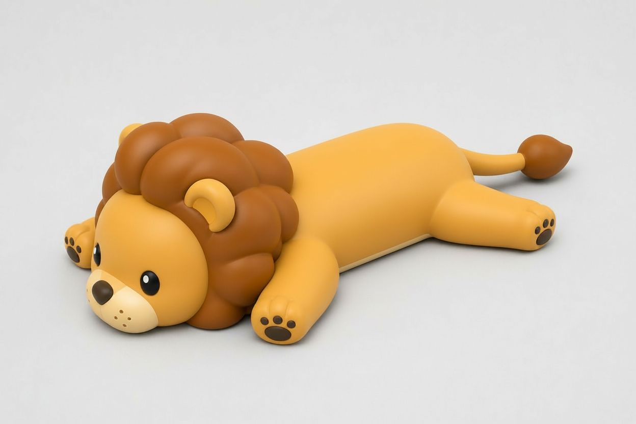 Cute Lion Figurine free 3D printable STL