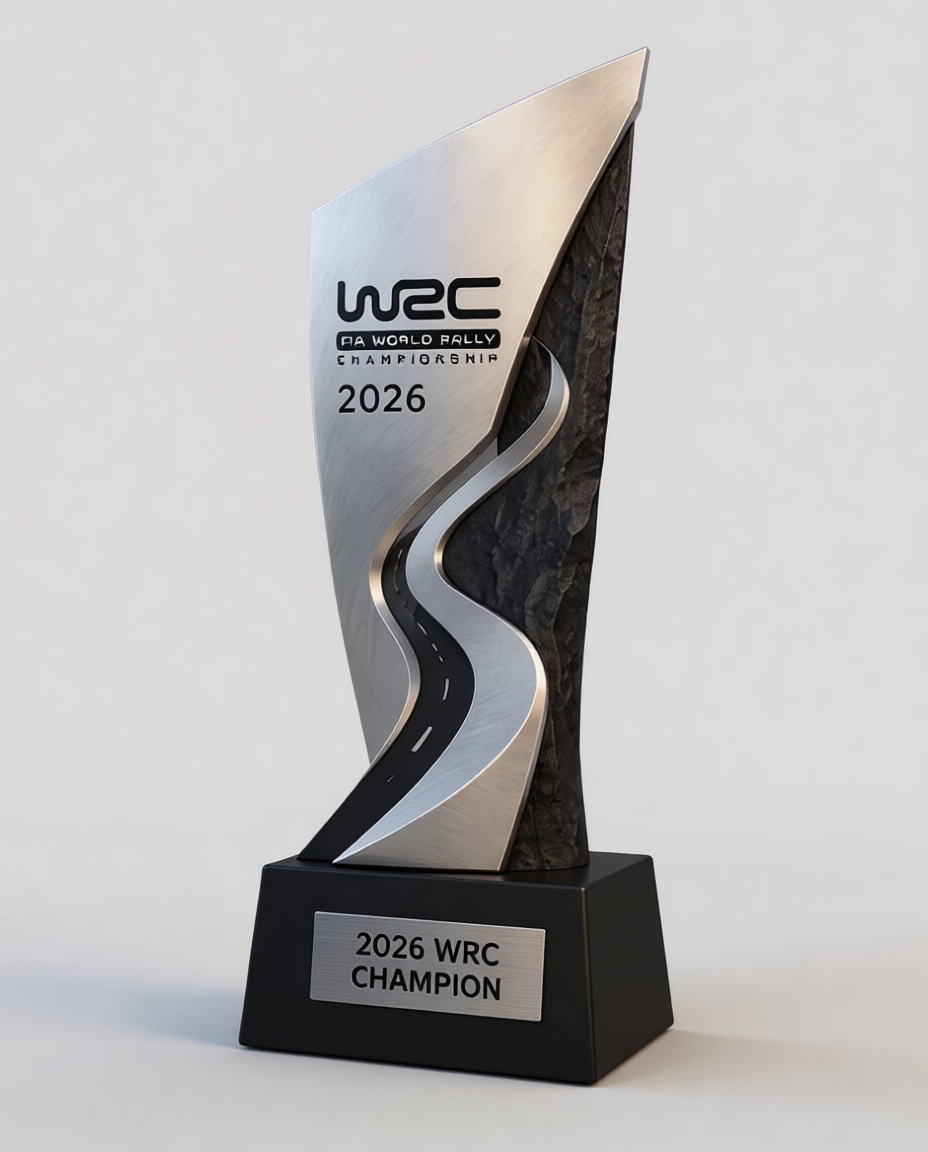 2026 WRC Champion Trophy free 3D printable STL