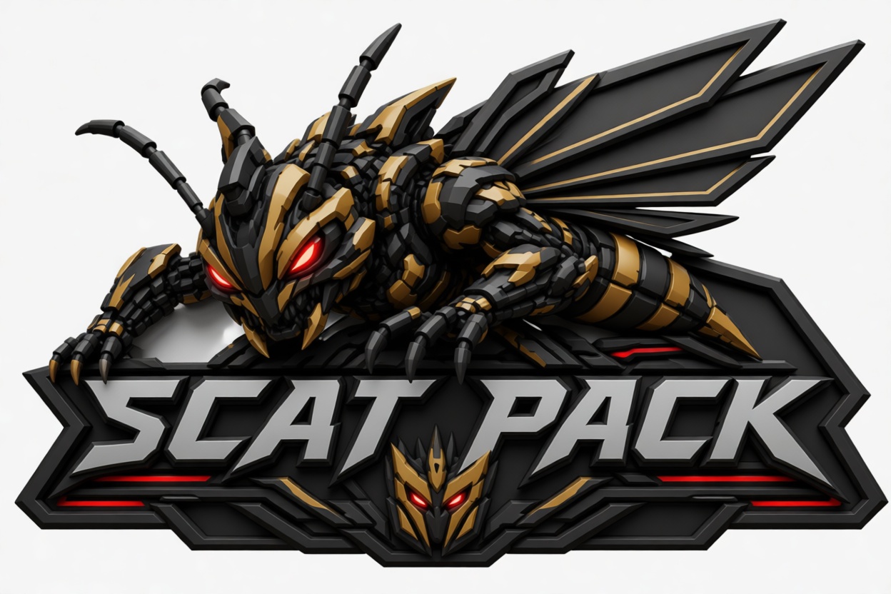 Scat Pack Bee Emblem free 3D printable STL